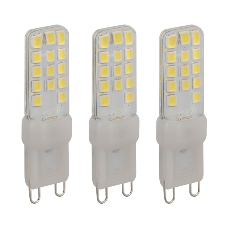 3Pcs G9 LED Light Bulb Dimmable Energy Saving Bi Pin