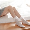 Ao Yee ZGL Women Ruffle Cute Socks for mid-calf, Lace