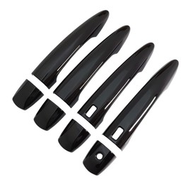 AOKIO Door Handle Cover Trim for 2019 2020 2021 2022 2023 2024 Nissan Altima Accessories Handle Protector for 2020 2021 2022 2023 2024 Nissan Sentra Accessories (with Smart Keyhole)