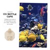 GRIRIW 2pcs Diy Co2 Generator Bottle Caps for Aquarium Air