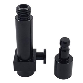 Quick Release Adapter with a Leic Style Aluminum GNSS RTK GPS Quick Release Adapter for Prism Pole, Quick Release Adapter for RTK