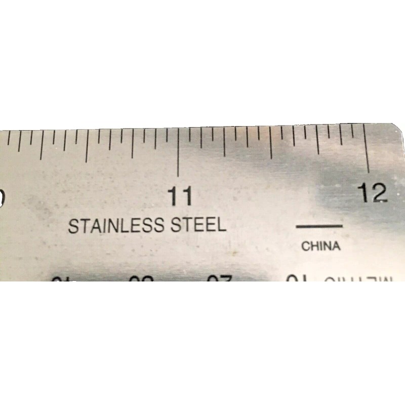 B & H Lot of 10 Stainless Steel 12" Non-Skid