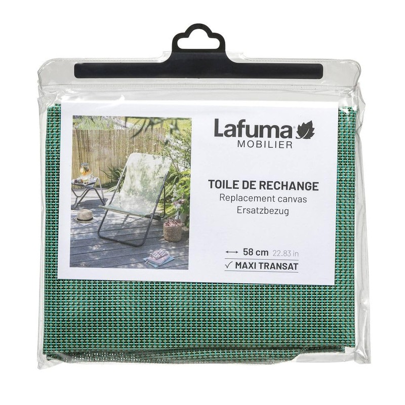Lafuma MOBILIER LFM2655-9266 Replacement Batyline Cover for Deck Chair Maxi