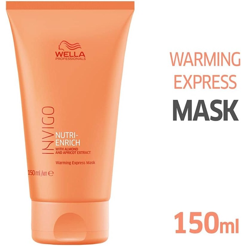 Wella Professionals Invigo Nutri-Enrich Mascarilla Self Warm Reparación Daño 150ml