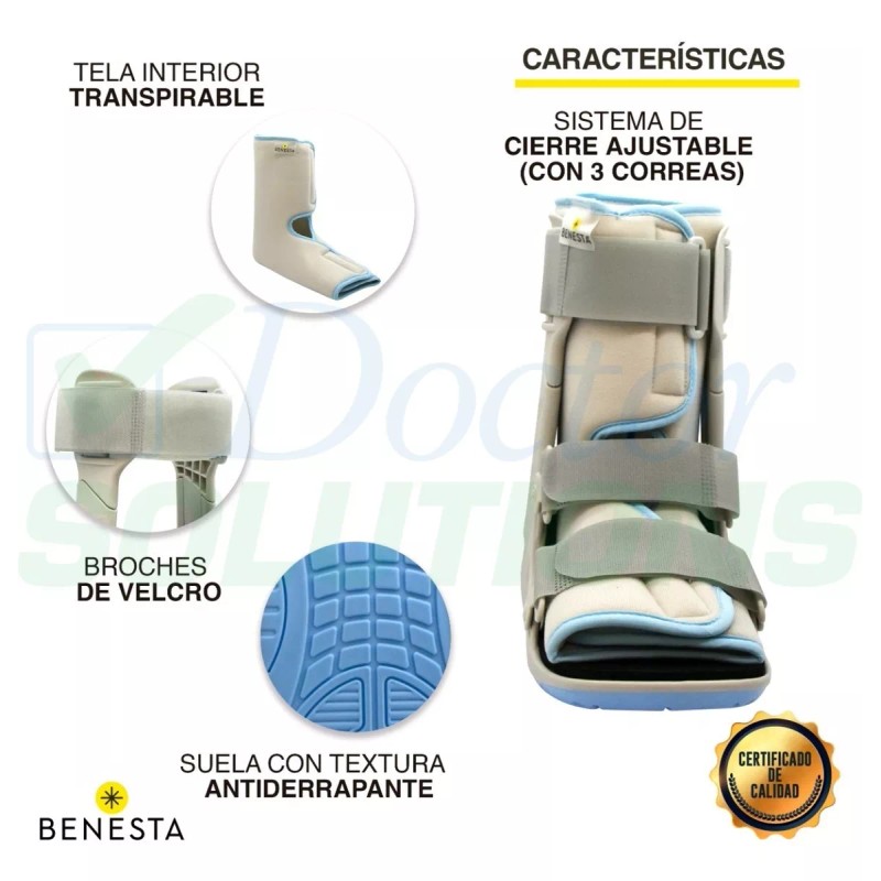 Benesta Bota Walker Benesta Corta De 11¨ Talla L