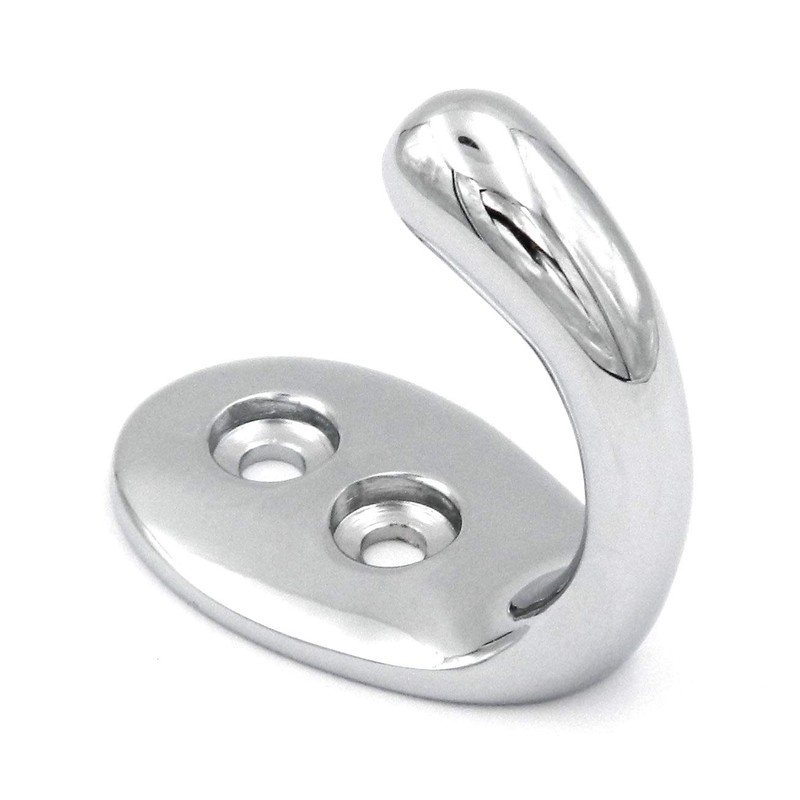 Hickory Hardware P27300-CH Chrome Solid Brass 2" Single Utility, Coat,