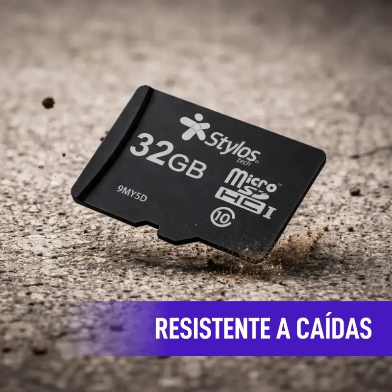 Memoria Micro SD 32GB Clase 10 Sin Adaptador Stylos Tech