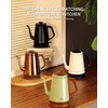 DmofwHi Gooseneck Electric Kettle(1.0L),1000W Electric Tea Kettle of 304 Stainless