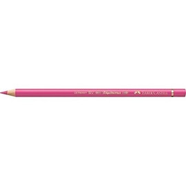 Faber-Castell Polychromos Artists' Single Pencil - Colour 128 Light Purple Pink