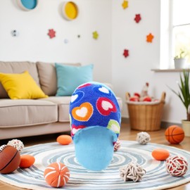 Wwyan Flip-Flop Style Dog Toy Pet Puppy Chew Squeaky Squeaker Sound Plush Slipper Shape Pet Supplies,Style 2 Automatic Ball Launchers