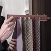 Sliding Tie Racks for Closet, 20 Tie Hanger for Men