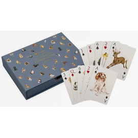 Wrendale Designs The Country Set' Woodland Animal and Dog Playing Cards