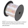 uxcell 100 Yards 6mm Flat Sequin Strip Spangle Paillette String