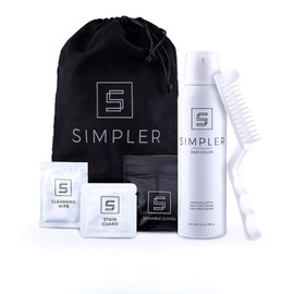 SIMPLER HAIR COLOR - Kit Simpler Hair Color para Hombres para Cobertura Completa de Canas - Tinte para Cabello Marrón Claro para Hombres...