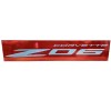 MIDWEST CORVETTE C8 Corvette Red ZO6 Wall Emblem Large Metal
