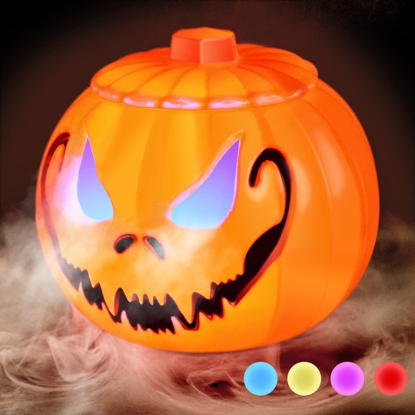 Halloween Decorative Ultrasonic Mist Maker, Mini Fog Machine with Halloween