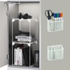 Neudeoc Locker Organizer and Accessories Kit, Includes Mesh Locker Shelf