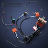 H4 Relay Harness H4 Wiring Harness Ceramic Socket Plugs H6054