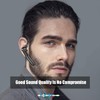 Quidnuran Bluetooth Headset Wireless Headset with Microphone Hands Free Noise