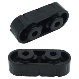 laffoonparts 15092802 Exhaust Rubber Hanger Insulator 2Pcs Replacement for Silverado Sierra 1500 1999-2018 Replacement for Yukon 2000-2018