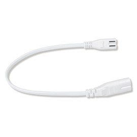 Knightsbridge Link Power Cord 250mm, White