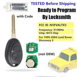 KEYECU For Land Rover Discovery Range 1999-2004 Remote Key Fob 315Mhz N5FVALTX3