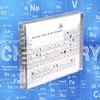 DARYTS Periodic Table Made of Acrylic with Real Elements, Periodic