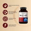 NatureBell Antarctic Krill Oil 1000mg Supplement, 240 Softgels, Natural Source