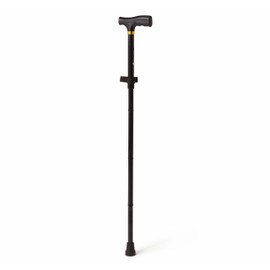 Medline Folding Cane, Black