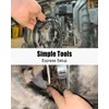 QAGGUM Recoil Starter Assembly Pull Start Fit for Harbor Freight