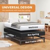 MAF Metal Bed Frame Queen 8 Inches, 9-Legs Support Bed