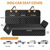LEHNI Dog Car Seat Cover for Back Seat - Waterproof