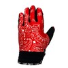 Live Fast Red Paisley Motorcycle Gloves M - Best Mountain
