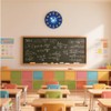 Learning Wall Clock for Kids, 12in Silent Time Teaching Clock