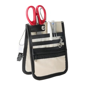 CARRY ALL BEFORE ONE Pocket Organizer, Pocket Pen Case, 5-Way Sorting Pockets, Stationery, Tools, Accessories, Nurses, Goods, Storage, Office, Work, Work, Commercial Use, Apron, Pocket Organization,