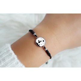 Miss Lovie Mary Poppins Jewellery Women's Stainless Steel Nickel-Free Hypoallergenic with Charms Pendant Carnival Costume Size Adjustable Includes Elegant Gift Box, Size-adjustable, Stainless Steel