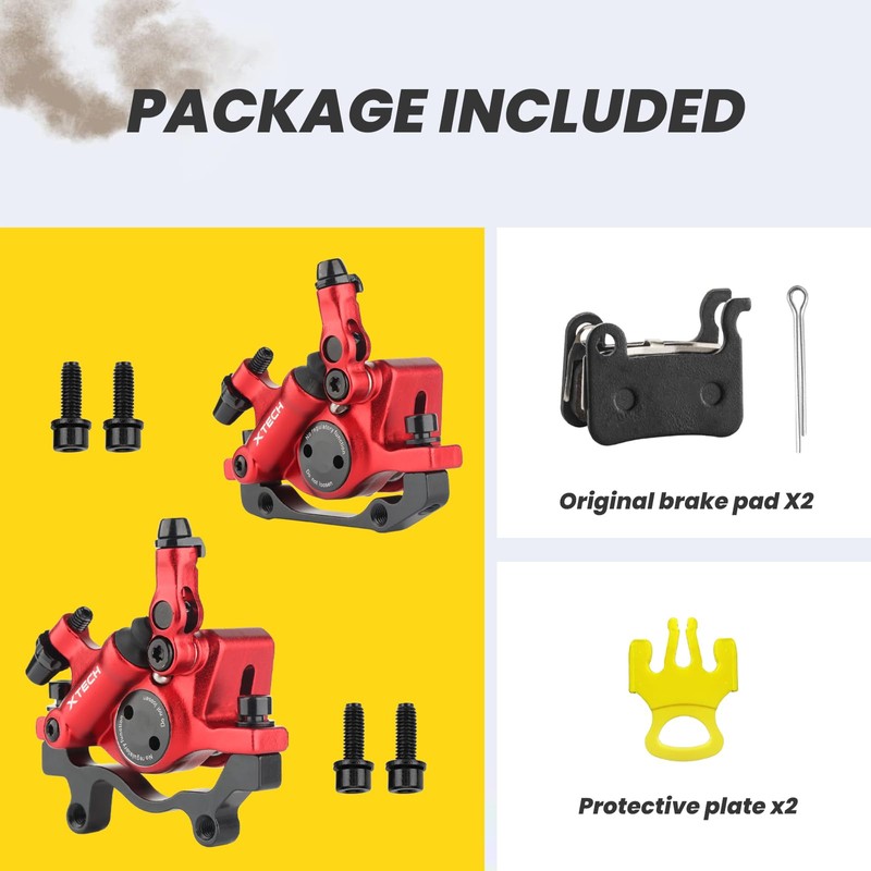 MTB Hydraulic Disc Brakes, HB-100 Hydraulic Disc Brake Caliper set