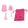 4pcs/set Silicone Vacuum Body Massage Helper Anti Cellulite Massager Cups