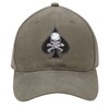 Rothco Black Ink Death Spade Low Profile Insignia Cap -