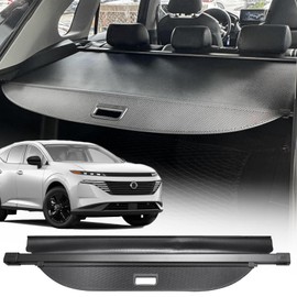 OPS AOTO Cargo Cover for All New 2025 Nissan Murano Accessories, Carbon Fiber Texture Rear Trunk Cover for Nissan Murano 2025 Accessories Privacy Screen Retractable Luggage Security Shield Shade