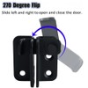 Litensh Door Bolt Stainless Steel Bolt Sliding Bolt Lock Lock