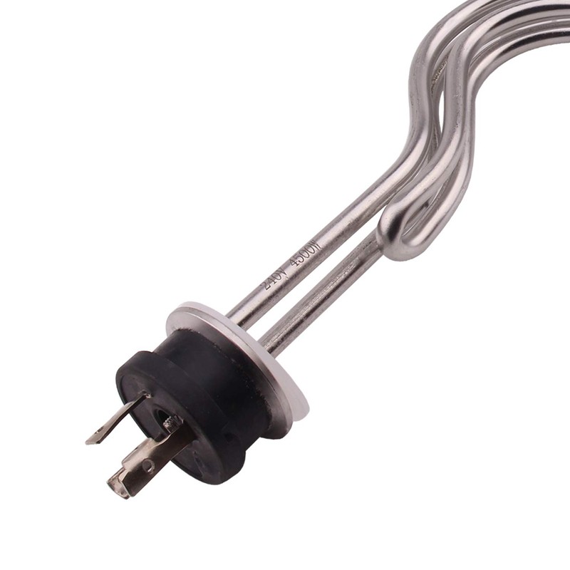 DERNORD 240V 4500W Tri-clamp Ripple Heating Element Stainless Steel Immersion