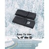MONS Ski Knit Case Sole Cover Ski Case with Brake