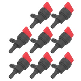 Ausla Fuel Shut Off Valve, 8 Pieces 1/4 Inch 90 Degree Shut-off Valve Straight Gas Valve TC 35857, 731 07851, 698181, 698180, 697944, 494769, 120 228, 07 125 for Oregon MTD Cub Cadet