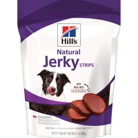 Hill's Natural Jerky Strips, All Life Stages, Great Taste, Dog Treats, Beef, 7.1 oz Bag