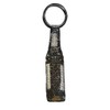 WOFALO store Stylish Resin Handle Wine Bottle Bag with Marble-Pattern