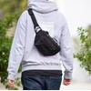Bomence Small Bicycle Handlebar Bag Waist Bag 2-in-1, Belt Bag,