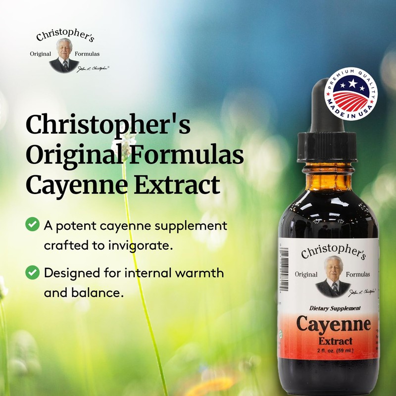 Christopher's Original Formulas Cayenne Extract - 2 fl oz Liquid
