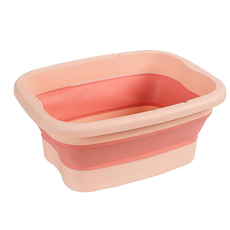 Portable Footbath Massage Bucket Easy To Store Foot Soaking Bath