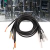 5Pcs Temperature Probe Sensor Stainless Steel Waterproof Cable Thermometer